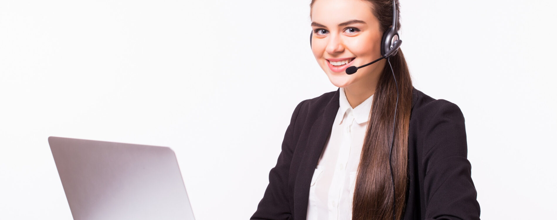 young-woman-working-office-with-laptop-headphones-white-wall-customer-service-call-center